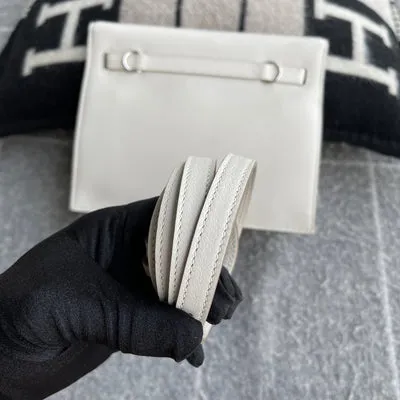 KELLY DANSE EVERCOLOR LEATHER BLANC WITH PALLADIUM HARDWARE (PHW) - 8