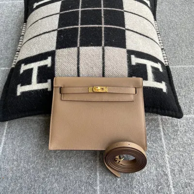 KELLY DANSE EVERCOLOR LEATHER BEIGE DE WEIMAR WITH GOLD HARDWARE (GHW) - 1