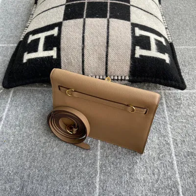 KELLY DANSE EVERCOLOR LEATHER BEIGE DE WEIMAR WITH GOLD HARDWARE (GHW) - 2