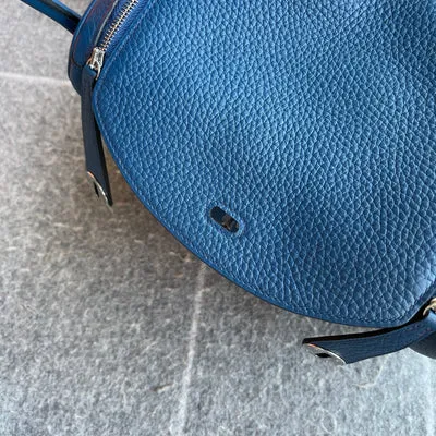 LINDY 26 CLEMENCE LEATHER BLEU PARIS WITH PALLADIUM HARDWARE (PHW) - 7