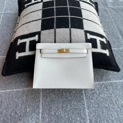 KELLY DANSE EVERCOLOR LEATHER BLANC WITH GOLD HARDWARE (GHW) - 1