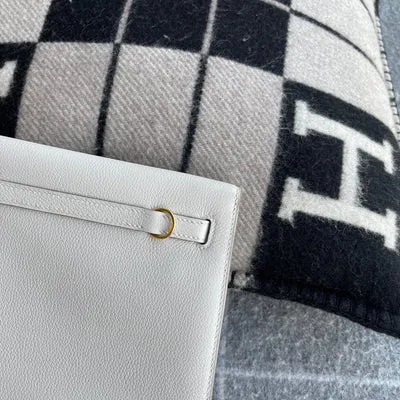 KELLY DANSE EVERCOLOR LEATHER BLANC WITH GOLD HARDWARE (GHW) - 4
