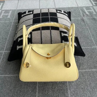 LINDY 26 CLEMENCE LEATHER JAUNE POUSSIN WITH GOLD HARDWARE (GHW) - 1
