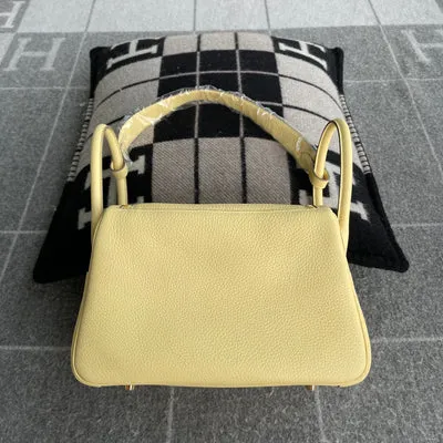 LINDY 26 CLEMENCE LEATHER JAUNE POUSSIN WITH GOLD HARDWARE (GHW) - 2
