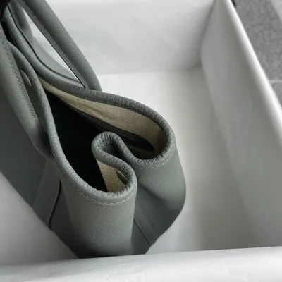 GARDEN PARTY 30 NEGONDA LEATHER VERT AMANDE WITH PALLADIUM HARDWARE (PHW) - 3