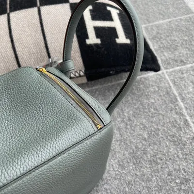 LINDY 26 CLEMENCE LEATHER VERT AMANDE WITH GOLD HARDWARE (GHW) - 4
