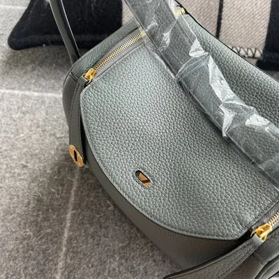 LINDY 26 CLEMENCE LEATHER VERT AMANDE WITH GOLD HARDWARE (GHW) - 6
