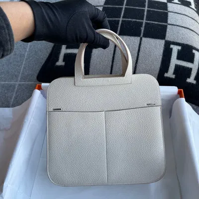 HALZAN 25 CLEMENCE LEATHER CRAIE WITH PALLADIUM HARDWARE (PHW) - 8