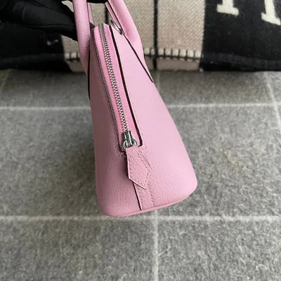 MINI BOLIDE CHEVRE LEATHER MAUVE SYLVESTRE WITH PALLADIUM HARDWARE (PHW) - 5