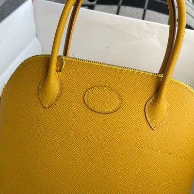 BOLIDE 27 EPSOM LEATHER JAUNE AMBRE WITH GOLD HARDWARE (GHW) - 3