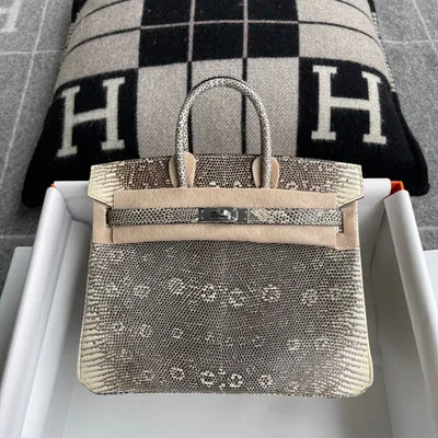 BIRKIN 25 LIZARD LEATHER OMBRE WITH PALLADIUM HARDWARE (PHW) - 1