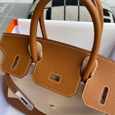 BIRKIN 30 EPSOM LEATHER GOLD WITH PALLADIUM HARDWARE (PHW) - 4