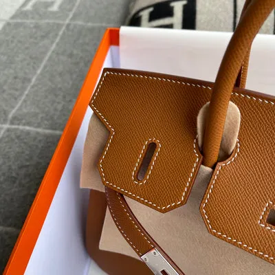 BIRKIN 30 EPSOM LEATHER GOLD WITH PALLADIUM HARDWARE (PHW) - 5