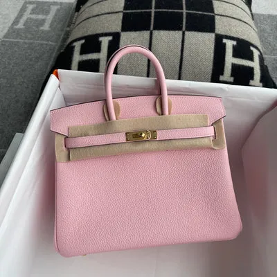 BIRKIN 25 TOGO LEATHER ROSE SAKURA WITH GOLD HARDWARE (GHW) - 2