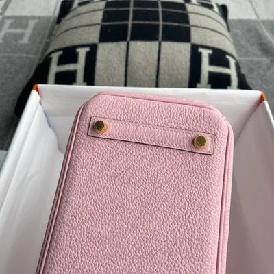 BIRKIN 25 TOGO LEATHER ROSE SAKURA WITH GOLD HARDWARE (GHW) - 8