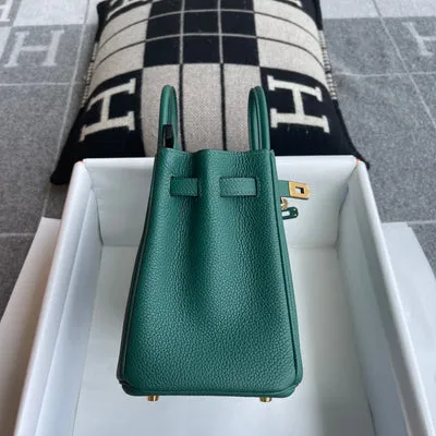 BIRKIN 25 TOGO LEATHER MALACHIT WITH GOLD HARDWARE (GHW) - 4