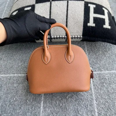 MINI BOLIDE EVERCOLOR LEATHER GOLD WITH PALLADIUM HARDWARE (PHW)