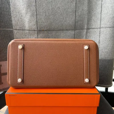 BIRKIN 35 TOGO LEATHER GOLD WITH GOLD HARDWARE (GHW) - 7