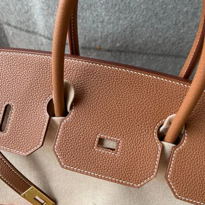 BIRKIN 35 TOGO LEATHER GOLD WITH GOLD HARDWARE (GHW) - 4