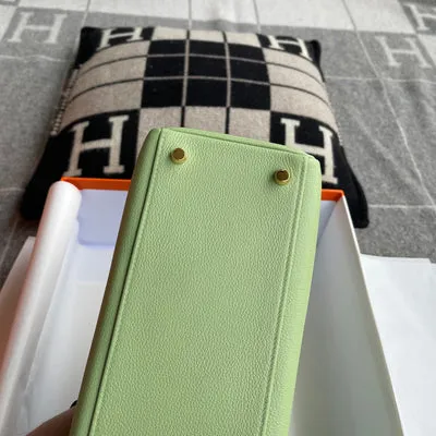 KELLY 28 TOGO LEATHER VERT CRIQUET WITH GOLD HARDWARE (GHW) - 7