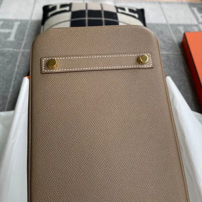 BIRKIN 30 EPSOM LEATHER ETOUPE WITH GOLD HARDWARE (GHW) - 7