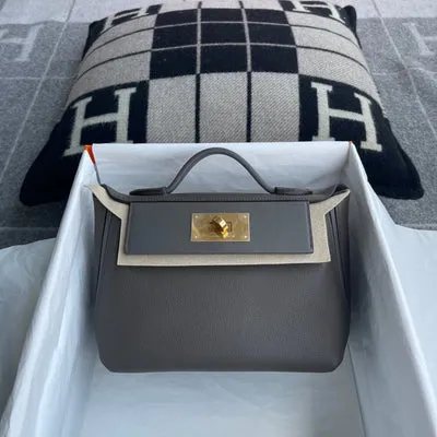 24/24 (MINI) EVERCOLOR & SWIFT LEATHER ETAIN WITH GOLD HARDWARE (GHW) - 1