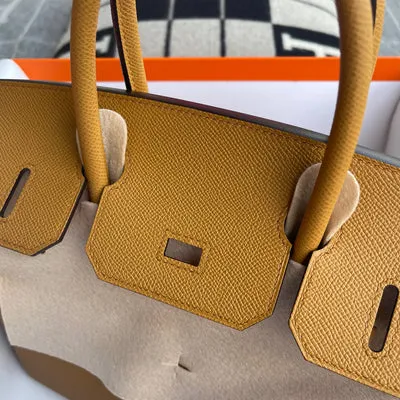 BIRKIN 30 EPSOM LEATHER SESAME WITH GOLD HARDWARE (GHW) - 5