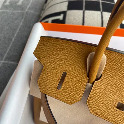 BIRKIN 30 EPSOM LEATHER SESAME WITH GOLD HARDWARE (GHW) - 6