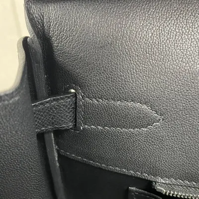 BIRKIN 30 EPSOM LEATHER NOIR (BLACK) WITH PALLADIUM HARDWARE (PHW) - 4