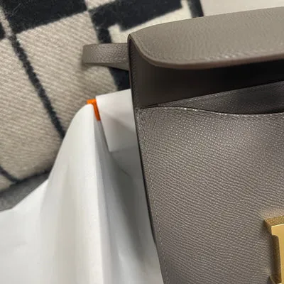 CONSTANCE 18 (MINI) EPSOM LEATHER ETAIN WITH GOLD HARDWARE (GHW) - 4