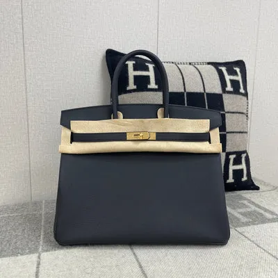 BIRKIN 35 TOGO LEATHER NOIR (BLACK) WITH GOLD HARDWARE (GHW) - 1