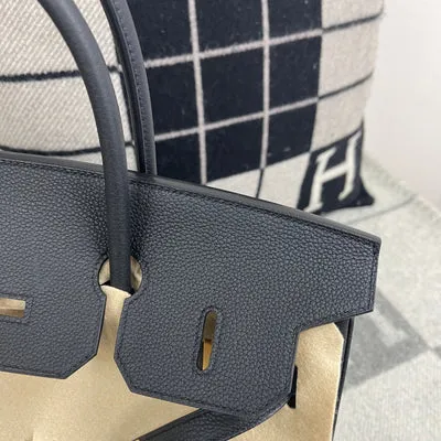 BIRKIN 35 TOGO LEATHER NOIR (BLACK) WITH GOLD HARDWARE (GHW) - 4