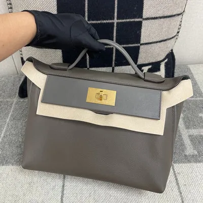 24/24 (29) TOGO & SWIFT LEATHER ETAIN WITH GOLD HARDWARE (GHW)