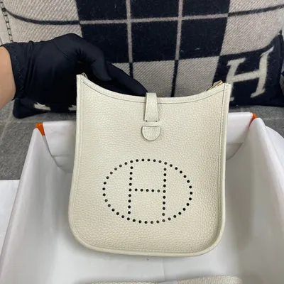 MINI EVELYNE (TPM) CLEMENCE LEATHER CRAIE WITH GOLD HARDWARE (GHW)