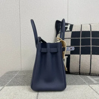 BIRKIN 30 TOGO LEATHER BLEU NUIT WITH ROSE GOLD HARDWARE (RGHW) - 3