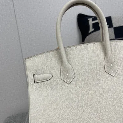 BIRKIN 30 TOGO LEATHER CRAIE WITH GOLD HARDWARE (GHW) - 5