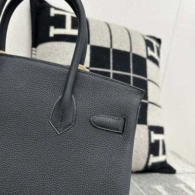 BIRKIN 30 TOGO LEATHER NOIR (BLACK) WITH ROSE GOLD HARDWARE (RGHW) - 5