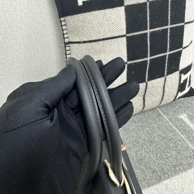 BIRKIN 30 TOGO LEATHER NOIR (BLACK) WITH ROSE GOLD HARDWARE (RGHW) - 6
