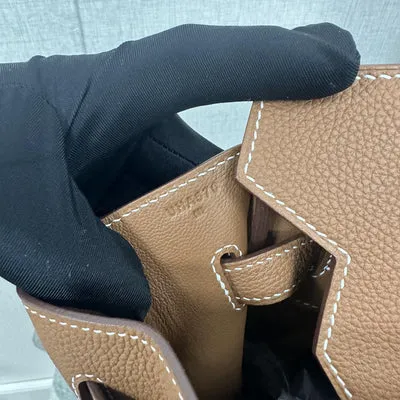 BIRKIN 35 TOGO LEATHER GOLD WITH PALLADIUM HARDWARE (PHW) - 3