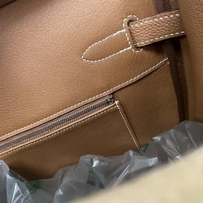 BIRKIN 35 TOGO LEATHER GOLD WITH PALLADIUM HARDWARE (PHW) - 5