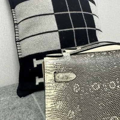 KELLY POCHETTE OMBRE LIZARD WITH PALLADIUM HARDWARE (PHW) - 6