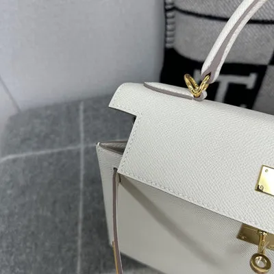 KELLY 28 EPSOM LEATHER CRAIE WITH GOLD HARDWARE (GHW) - 5