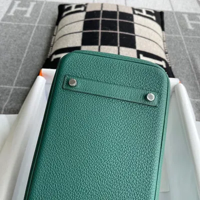 BIRKIN 30 TOGO LEATHER MALACHITE WITH PALLADIUM HARDWARE (PHW) - 4