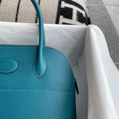 BOLIDE 27 EPSOM LEATHER VERT BOSPHORE WITH GOLD HARDWARE (GHW) - 3