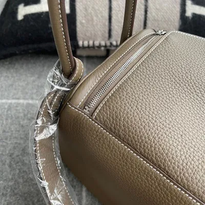 LINDY 26 CLEMENCE LEATHER ETOUPE WITH PALLADIUM HARDWARE (PHW) - 5