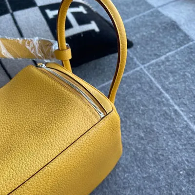 LINDY 26 CLEMENCE LEATHER JAUNE DE NAPLES WITH PALLADIUM HARDWARE (PHW) - 4
