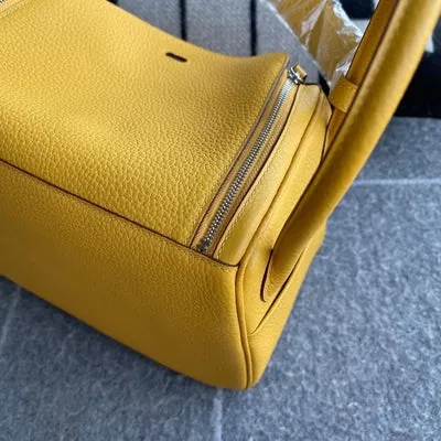 LINDY 26 CLEMENCE LEATHER JAUNE DE NAPLES WITH PALLADIUM HARDWARE (PHW) - 6