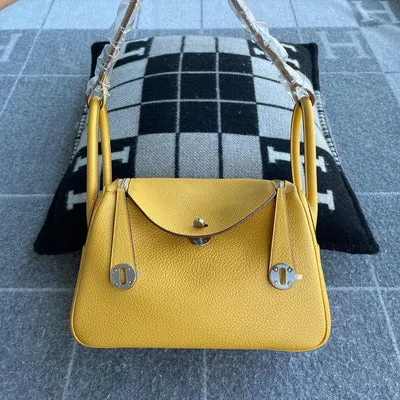 LINDY 26 CLEMENCE LEATHER JAUNE DE NAPLES WITH PALLADIUM HARDWARE (PHW) - 1