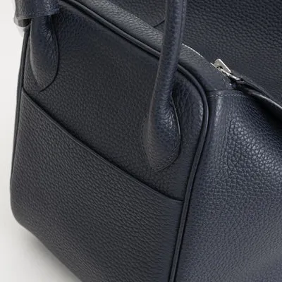 LINDY 30 CLEMENCE LEATHER BLEU NUIT WITH PALLADIUM HARDWARE (PHW) - 5