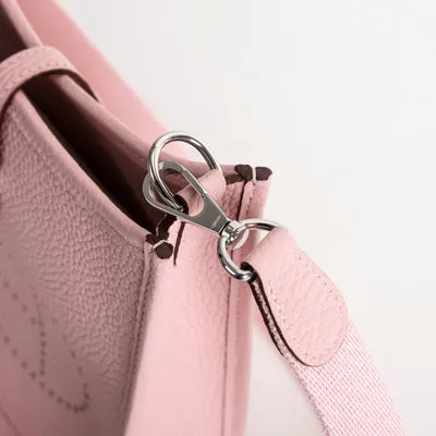 MINI EVELYNE (TPM) CLEMENCE LEATHER ROSE SAKURA WITH PALLADIUM HARDWARE (PHW) - 5